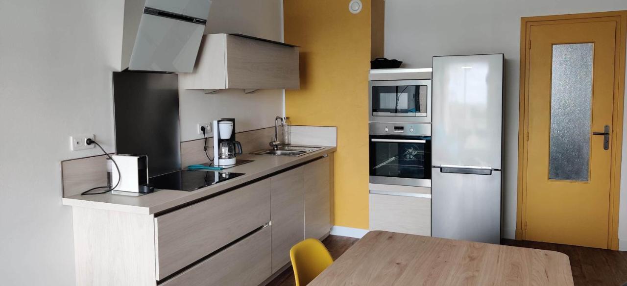 Appartement Vue Panoramique Mer, Pret De Velos, Wifi กีเบอรง ภายนอก รูปภาพ