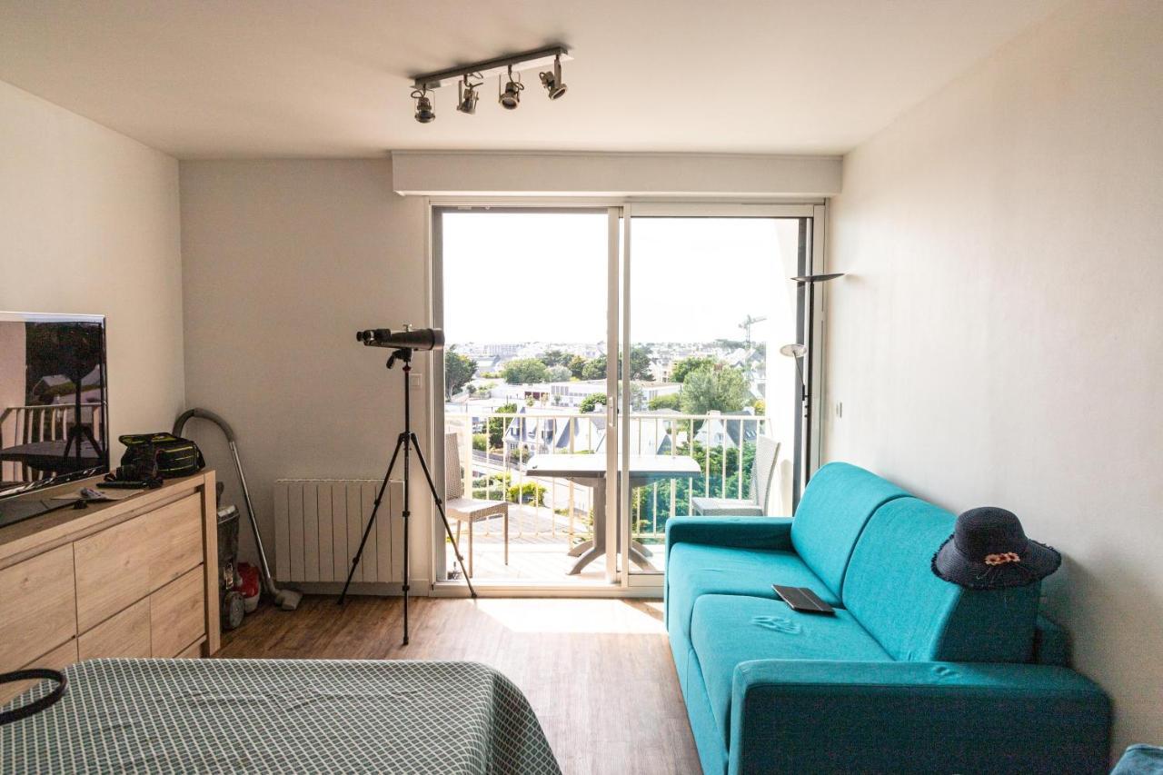 Appartement Vue Panoramique Mer, Pret De Velos, Wifi กีเบอรง ภายนอก รูปภาพ
