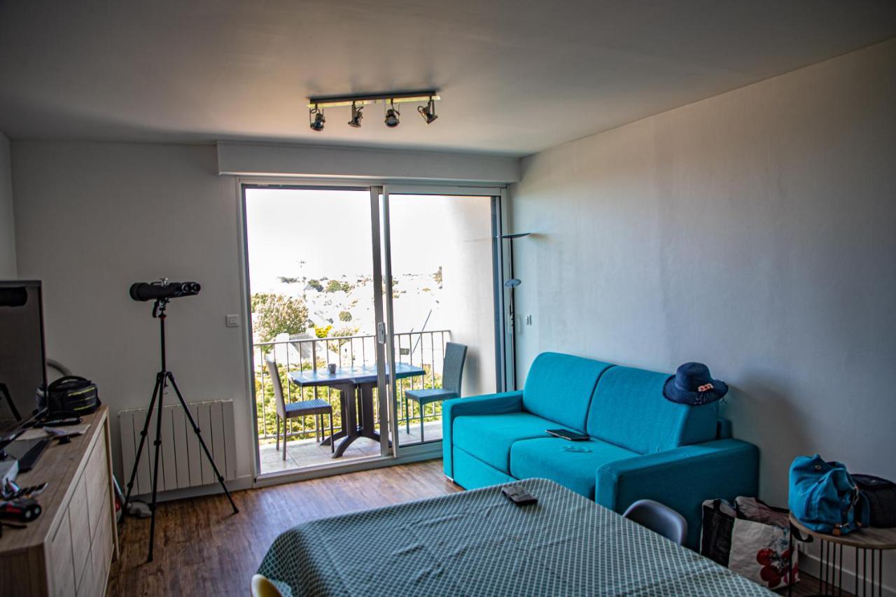 Appartement Vue Panoramique Mer, Pret De Velos, Wifi กีเบอรง ภายนอก รูปภาพ