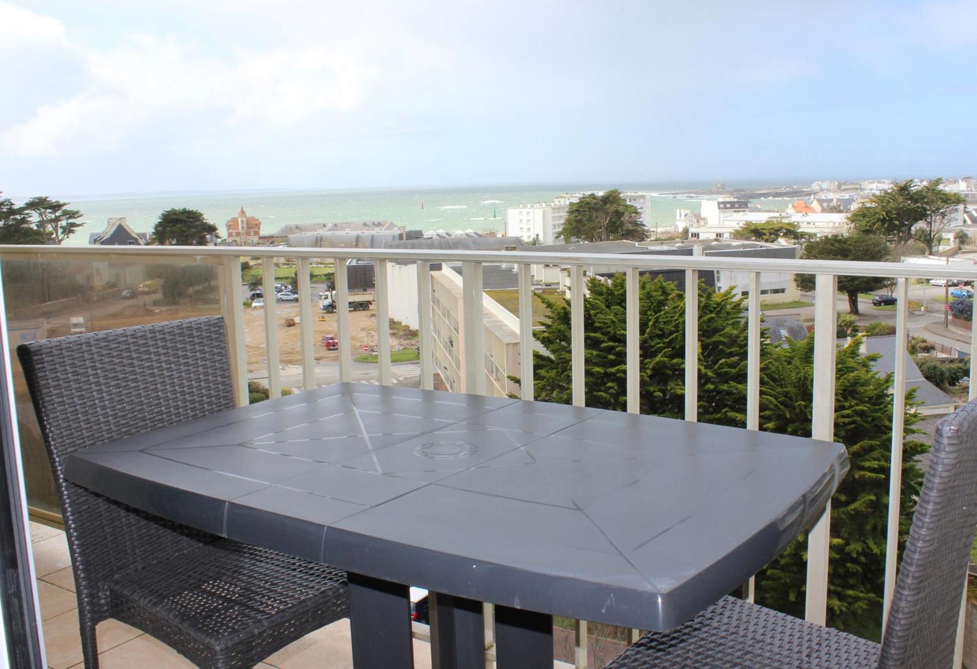 Appartement Vue Panoramique Mer, Pret De Velos, Wifi กีเบอรง ภายนอก รูปภาพ